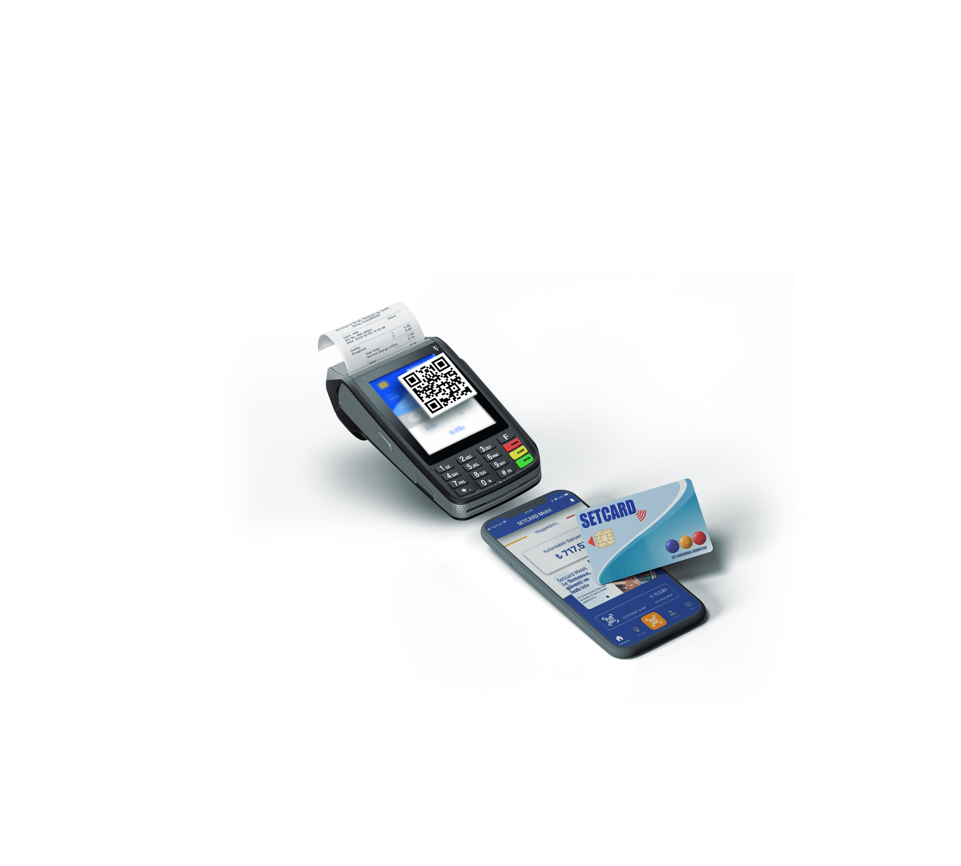 Setcard Setcard Mobil’le Tüm Setcard POS Cihazlarından Mobil Ödeme Yapabilirsiniz.